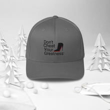 Load image into Gallery viewer, DCYG Black Red Bottoms Structured Twill Cap