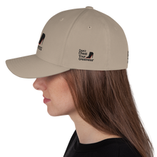 Load image into Gallery viewer, DCYG Black Red Bottoms Structured Twill Cap