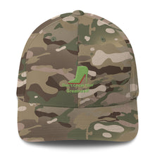 Load image into Gallery viewer, DCYG Green Red Bottoms Structured Twill Cap