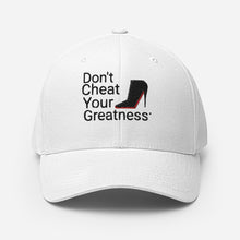 Load image into Gallery viewer, DCYG Black Red Bottoms Structured Twill Cap