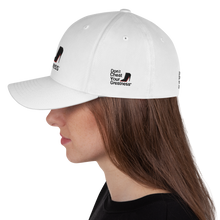 Load image into Gallery viewer, DCYG Black Red Bottoms Structured Twill Cap