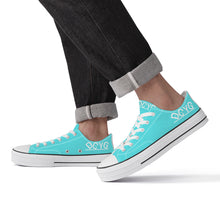 Load image into Gallery viewer, DCYG Xclusive Unisex Classic Low Top Canvas Shoes - White