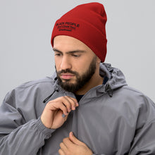 Load image into Gallery viewer, DCYG Black People Cuffed Beanie