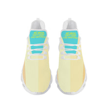 Load image into Gallery viewer, DCYG Get Racks Yellow, Orange , Teal 2nd Edition B Flex Control Sneaker - White