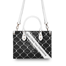 Load image into Gallery viewer, 45 Dgr Black Logo & Black Screen Multiple Sizes Upgraded Luxury Women PU Leather Handbag