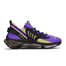 Load image into Gallery viewer, DCYG X2 Purple & Gold, Air Max React Sneakers - Black