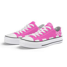 Load image into Gallery viewer, DCYG Xclusive Unisex Classic Low Top Canvas Shoes - White