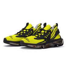 Load image into Gallery viewer, DCYG X2 Yellow &Black Air Max React Sneakers - Black