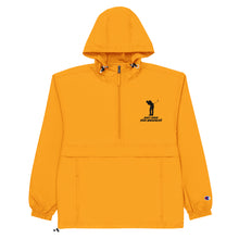 Load image into Gallery viewer, DCYG Male Golfers Embroidered Black Logo Champion Packable Jacket