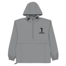Load image into Gallery viewer, DCYG Male Golfers Embroidered Black Logo Champion Packable Jacket