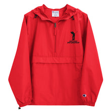 Load image into Gallery viewer, DCYG Male Golfers Embroidered Black Logo Champion Packable Jacket
