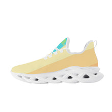 Load image into Gallery viewer, DCYG Get Racks Yellow, Orange , Teal 2nd Edition B Flex Control Sneaker - White