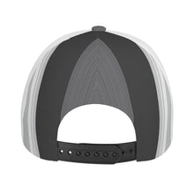Load image into Gallery viewer, DCYG Grey, Light Grey, & White S24 Curved Brim Baseball Cap (AOP)