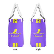 Load image into Gallery viewer, DCYG Yellow Red Bottoms & Purple Multiple Sizes Upgraded Luxury Women PU Leather Handbag