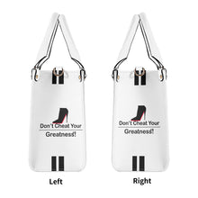 Load image into Gallery viewer, DCYG Black Red Bottoms & White Multiple Sizes Upgraded Luxury Women PU Leather Handbag