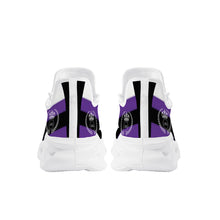Load image into Gallery viewer, Royal 38 DDZ White Logo & Purple, Black White Control Sneaker - White