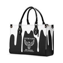 Load image into Gallery viewer, Native , White Logo, White Drip & Black Multiple Sizes Upgraded Luxury Women PU Leather Handbag