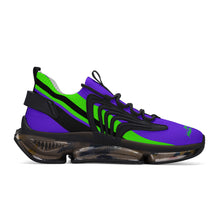 Load image into Gallery viewer, DCYG X2 Purple & Green Air Max React Sneakers - Black