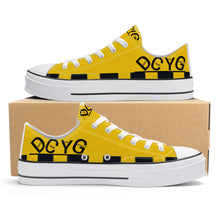 Load image into Gallery viewer, DCYG Xclusive Unisex Classic Low Top Canvas Shoes - White