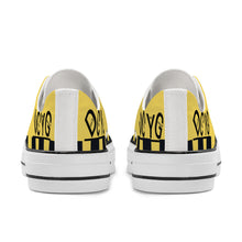 Load image into Gallery viewer, DCYG Xclusive Unisex Classic Low Top Canvas Shoes - White