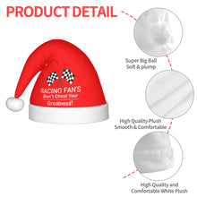 Load image into Gallery viewer, Racing Fans Adult Plush Christmas Hat