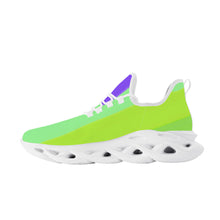 Load image into Gallery viewer, DCYG Purple ,Blue & Green 2nd Edition B Flex Control Sneaker - White Mens/Womens sizes 5-14