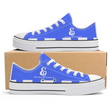 Load image into Gallery viewer, E9 Edition Unisex Classic Low Top Canvas Shoes - White