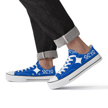 Load image into Gallery viewer, DCYG Xclusive Unisex Classic Low Top Canvas Shoes - White