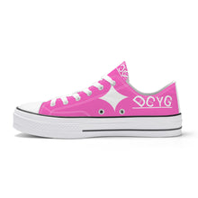 Load image into Gallery viewer, DCYG Xclusive Unisex Classic Low Top Canvas Shoes - White