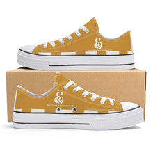 Load image into Gallery viewer, E9 Edition Unisex Classic Low Top Canvas Shoes - White