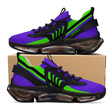 Load image into Gallery viewer, DCYG Purple & Green Air Max React Sneakers - Black