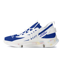 Load image into Gallery viewer, DCYG X2 Royal Blue & White , Air Max React Sneakers - White