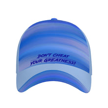 Load image into Gallery viewer, DCYG Blue & Light Blue S24 Curved Brim Baseball Cap (AOP)