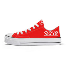 Load image into Gallery viewer, DCYG Xclusive Unisex Classic Low Top Canvas Shoes - White