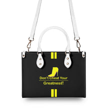 Load image into Gallery viewer, DCYG Yellow Red Bottoms ,Multiple Sizes Upgraded Luxury Women PU Leather Handbag