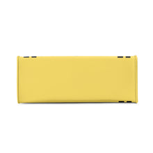 Load image into Gallery viewer, Ancestors Native, Black Logo , Stripes & Yellow Multiple Sizes Upgraded Luxury Women PU Leather Handbag