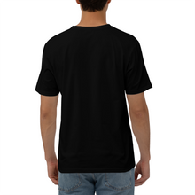 Load image into Gallery viewer, Ancestors White Logo Men's Black Short Sleeve Cotton Tee