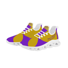 Load image into Gallery viewer, DCYG Purple & Gold 2nd Edition B Flex Control Sneaker - White