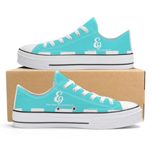 Load image into Gallery viewer, E9 Edition Unisex Classic Low Top Canvas Shoes - White
