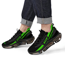 Load image into Gallery viewer, DCYG X2 Green & Black Air Max React Sneakers - Black
