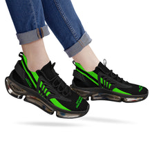 Load image into Gallery viewer, DCYG X2 Green & Black Air Max React Sneakers - Black