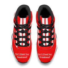 Load image into Gallery viewer, DCYG 100's High Top Air Retro Sneakers - Black