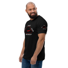 Load image into Gallery viewer, DCYG Black, Red Fedora Short Sleeve T-shirt