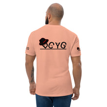 Load image into Gallery viewer, DCYG Black Fadora & Black logo Short Sleeve T-shirt