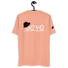 Load image into Gallery viewer, DCYG Black Fadora & White Logo Short Sleeve T-shirt