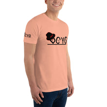 Load image into Gallery viewer, DCYG Black Fadora & Black logo Short Sleeve T-shirt