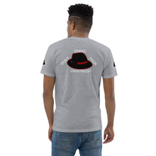 Load image into Gallery viewer, DCYG Black, Red Fedora Short Sleeve T-shirt