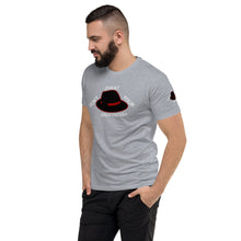 Load image into Gallery viewer, DCYG Black, Red Fedora Short Sleeve T-shirt