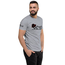 Load image into Gallery viewer, DCYG Black Fadora & Black logo Short Sleeve T-shirt