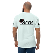 Load image into Gallery viewer, DCYG Black Fadora & Black logo Short Sleeve T-shirt